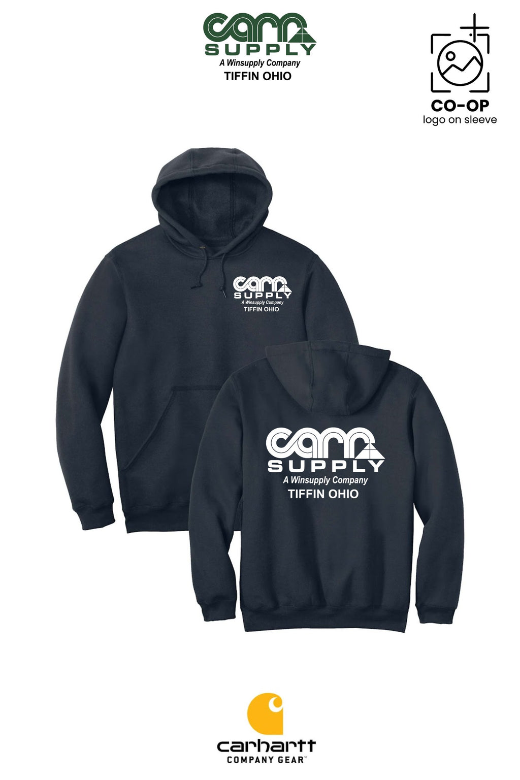 Carhartt® Midweight Hooded Sweatshirt - Carr Supply - Tiffin
