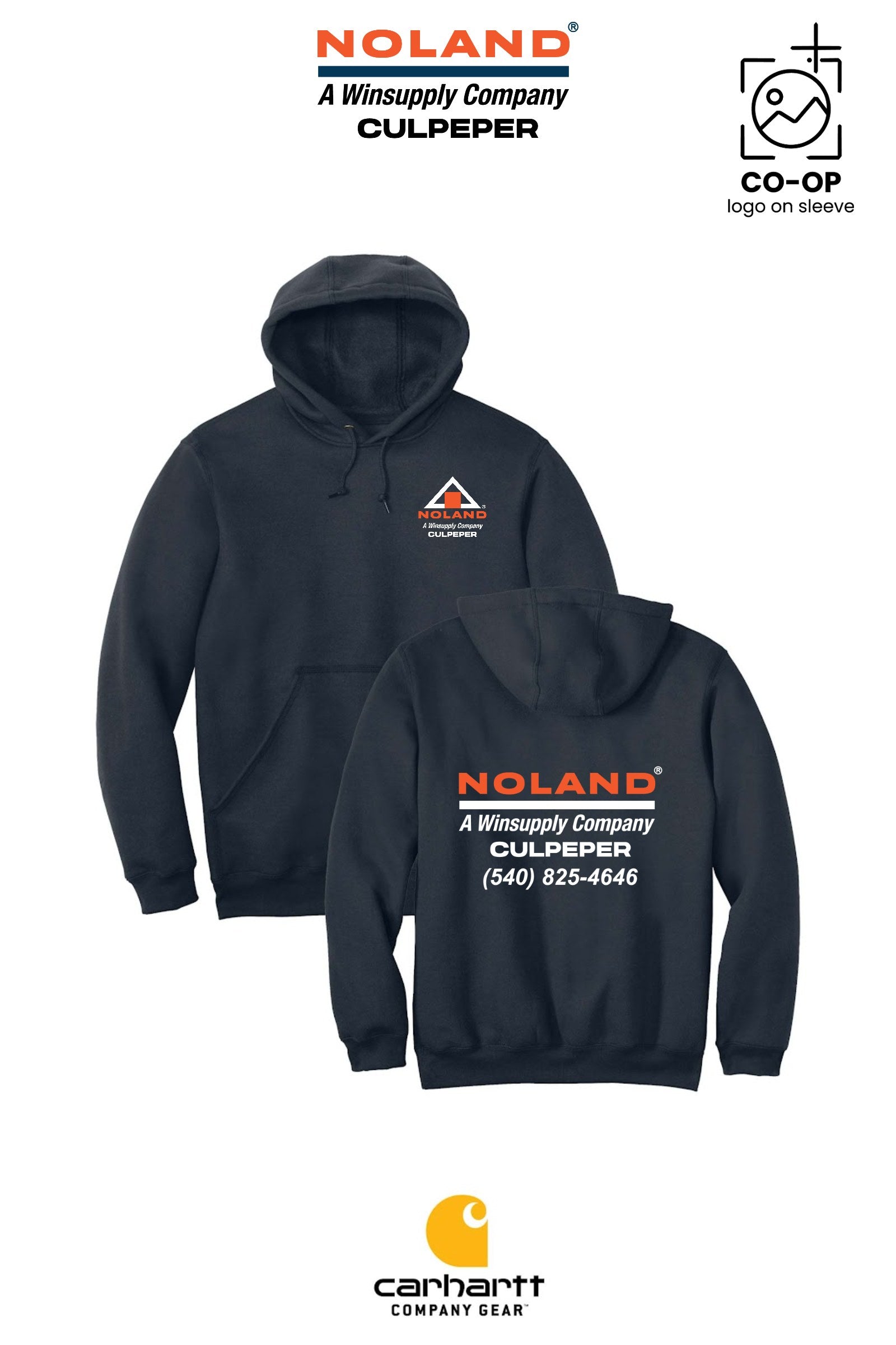 Carhartt® Midweight Hooded Sweatshirt - Culpeper Noland