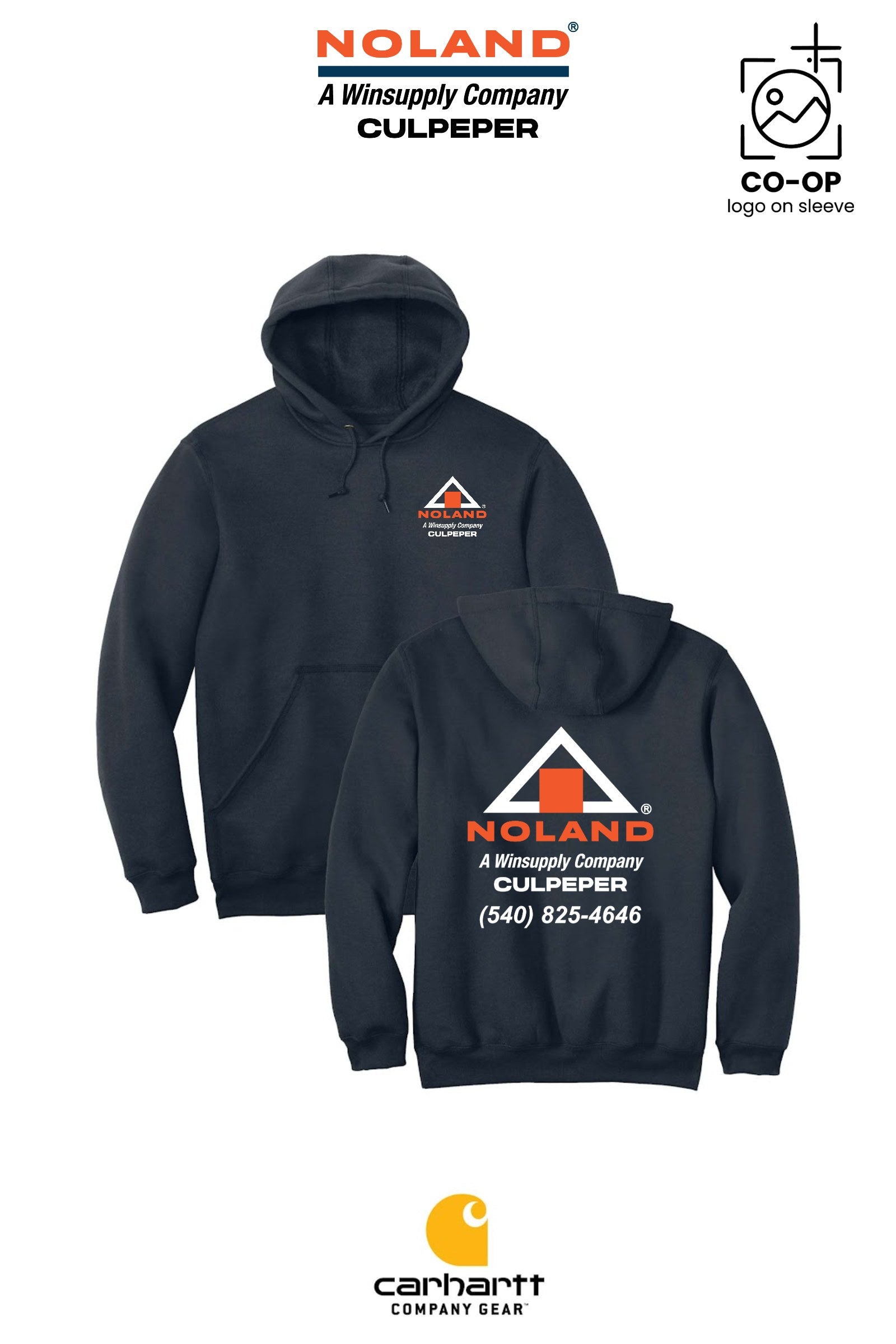 Carhartt® Midweight Hooded Sweatshirt - Culpeper Noland