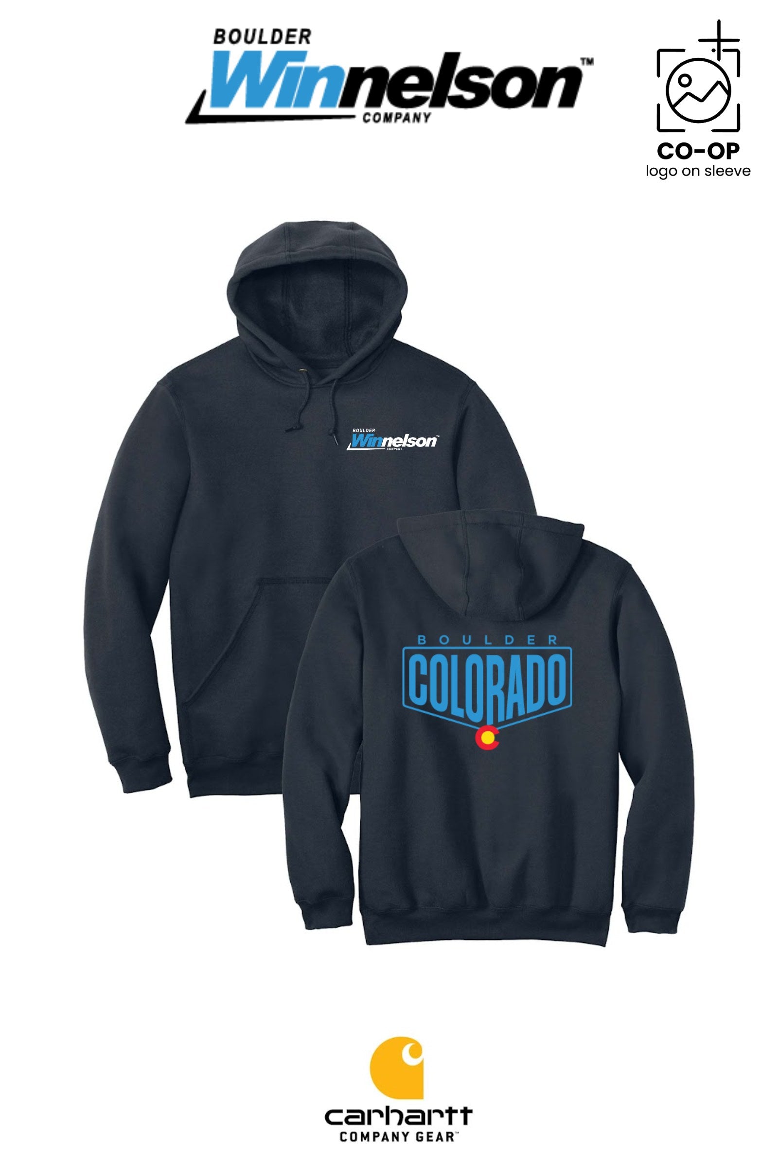 Carhartt® Midweight Hooded Sweatshirt - Boulder Winnelson