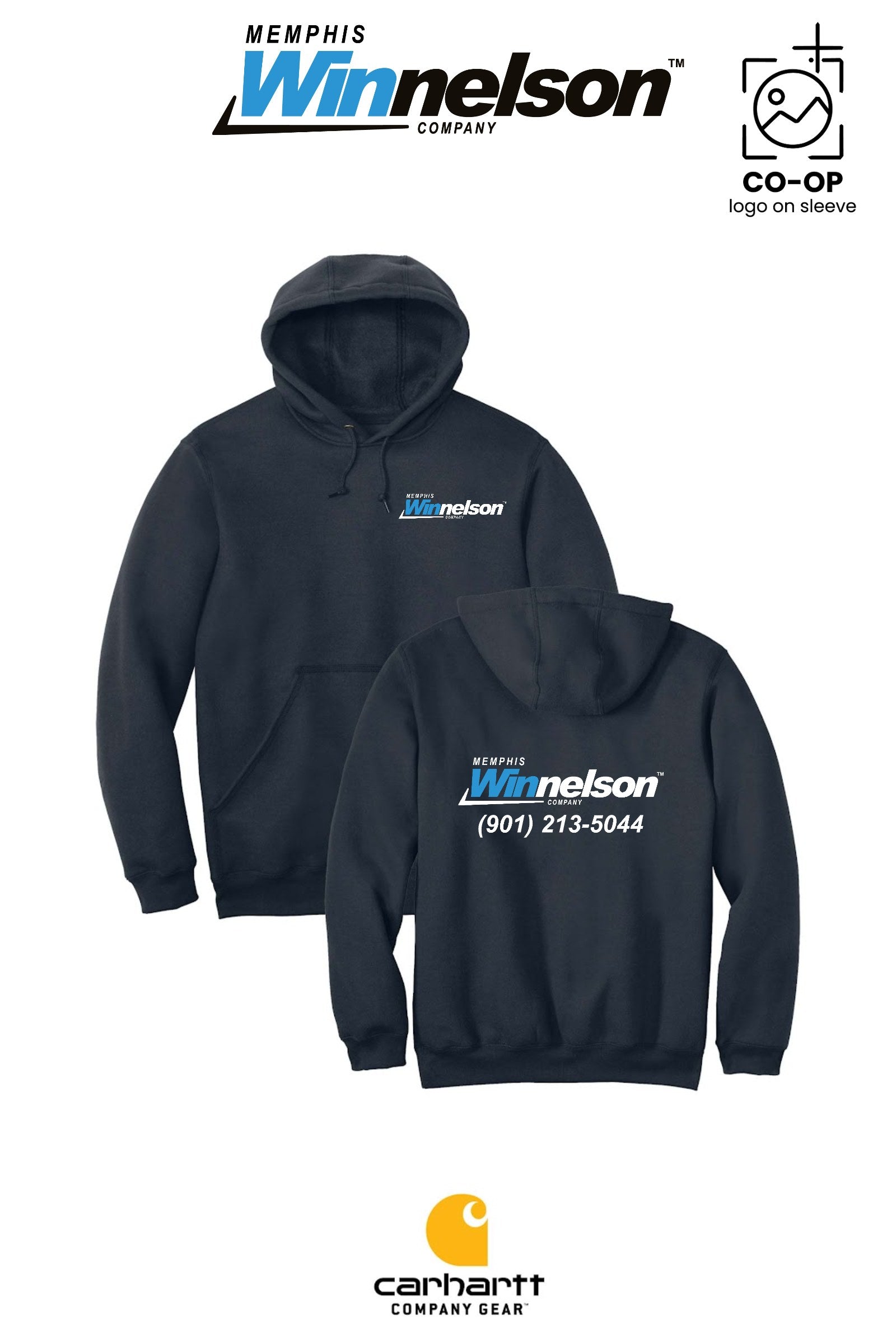 Carhartt® Midweight Hooded Sweatshirt - Memphis Winnelson