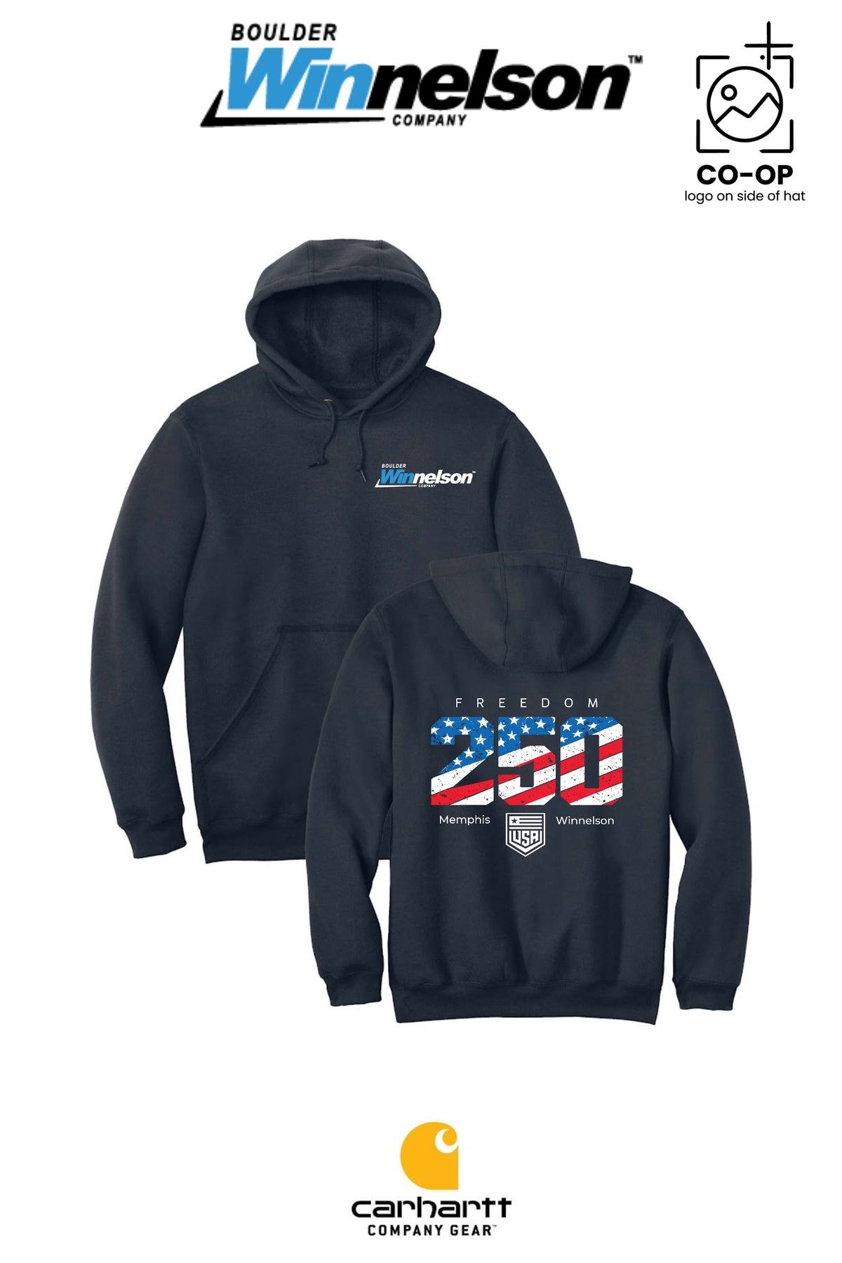 Carhartt® Midweight Hooded Sweatshirt - Memphis Winnelson