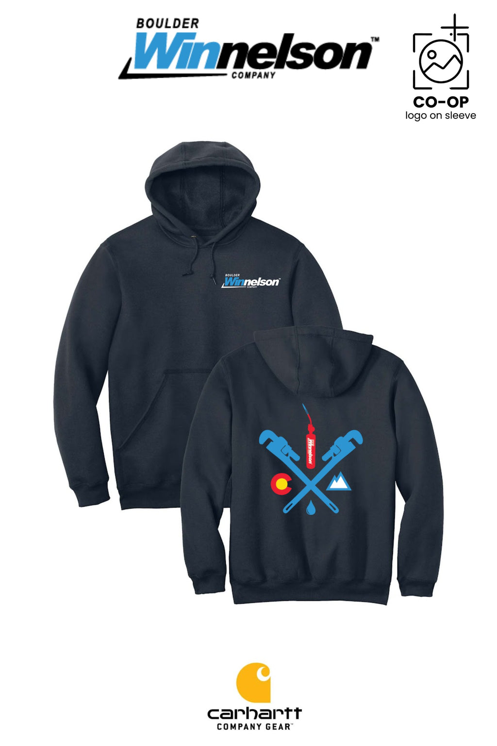 Carhartt® Midweight Hooded Sweatshirt - Boulder Winnelson