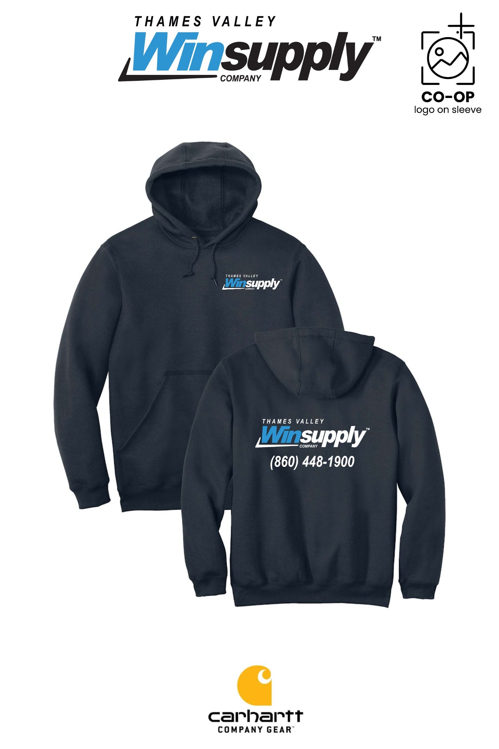 Carhartt® Midweight Hooded Sweatshirt - Thames Valley Winsupply