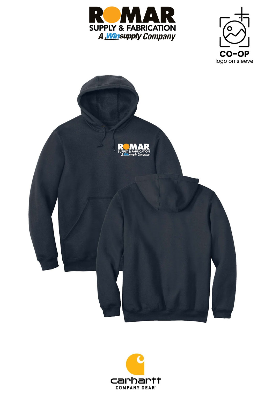 Carhartt® Midweight Hooded Sweatshirt - Romar Supply San Antonio