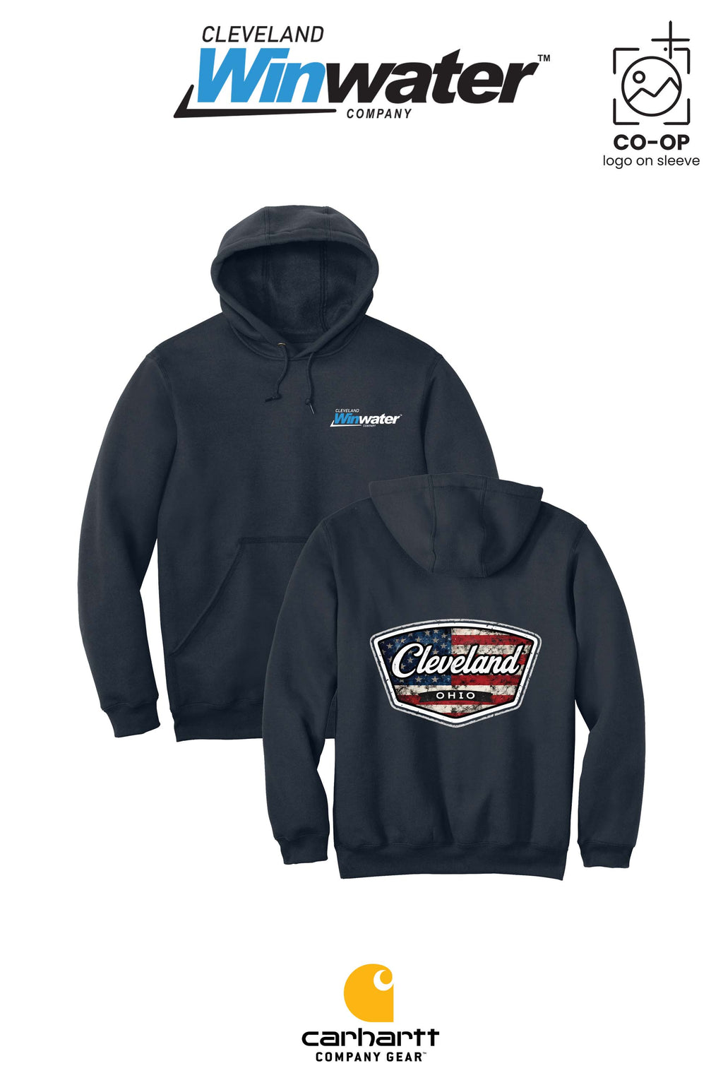 Carhartt® Midweight Hooded Sweatshirt - Winwater of Cleveland