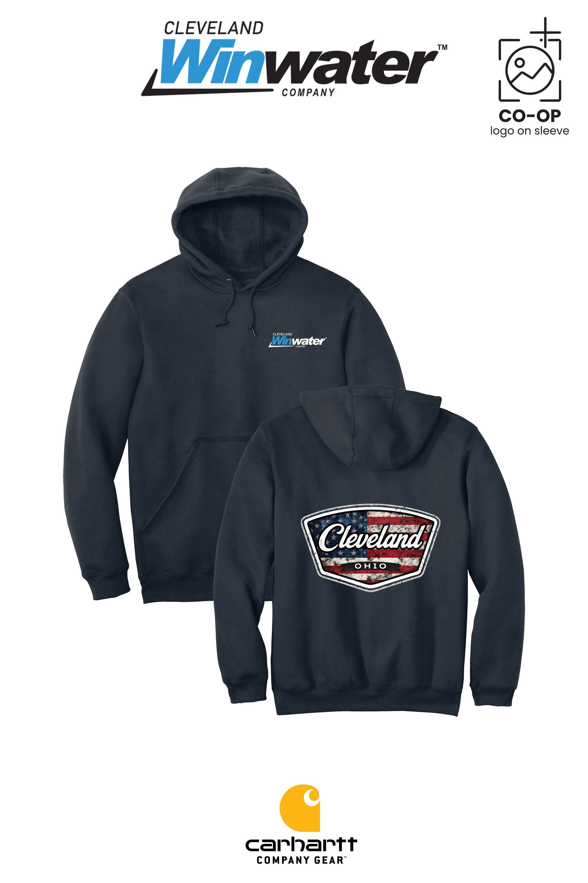Carhartt® Midweight Hooded Sweatshirt - Winwater of Cleveland