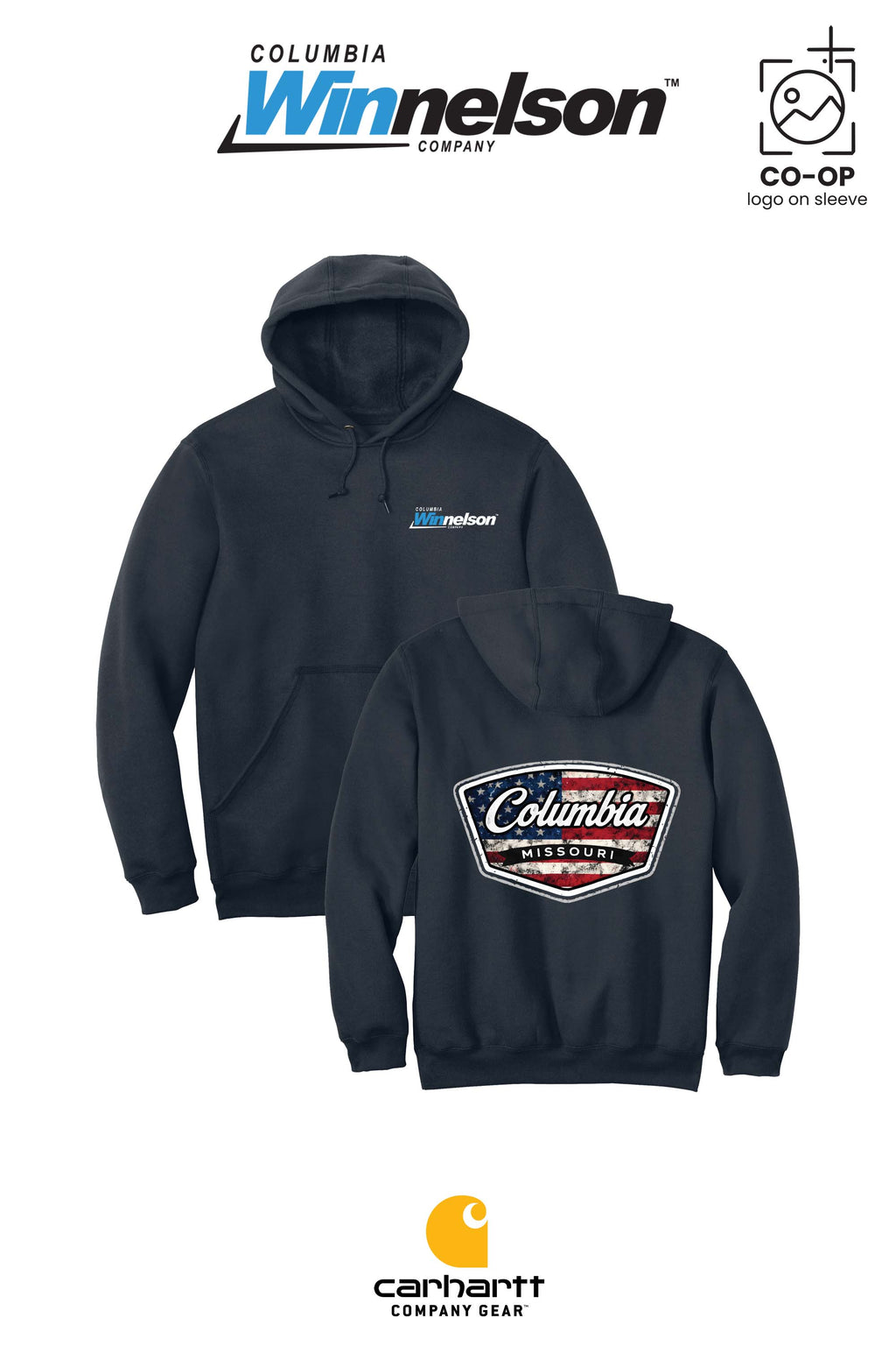 Carhartt® Midweight Hooded Sweatshirt - Columbia MO Winnelson