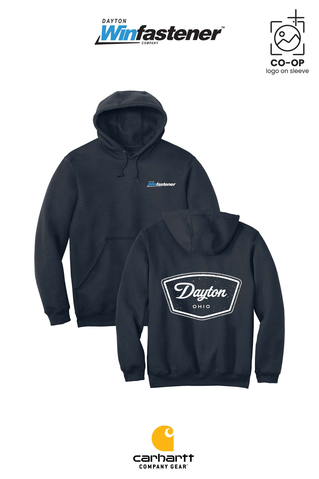 Carhartt® Midweight Hooded Sweatshirt - Dayton Winfastener