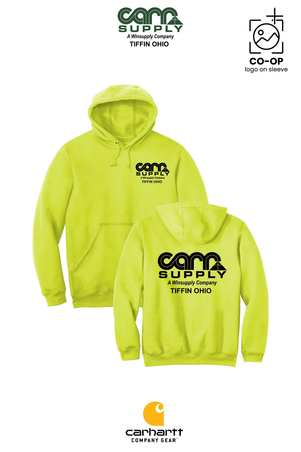 Carhartt® Midweight Hooded Sweatshirt - Carr Supply - Tiffin