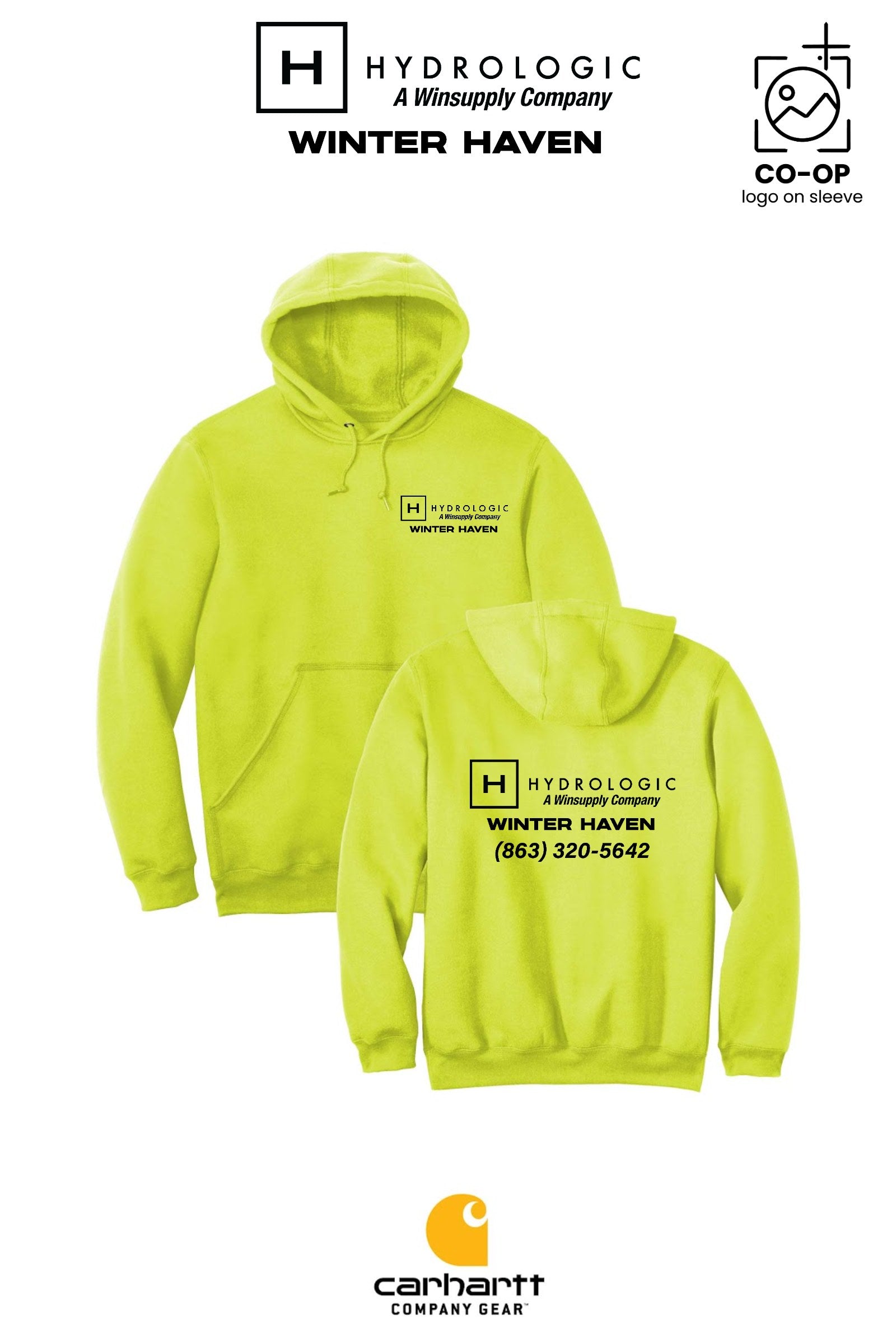 Carhartt® Midweight Hooded Sweatshirt - Winsupply of Winter Haven