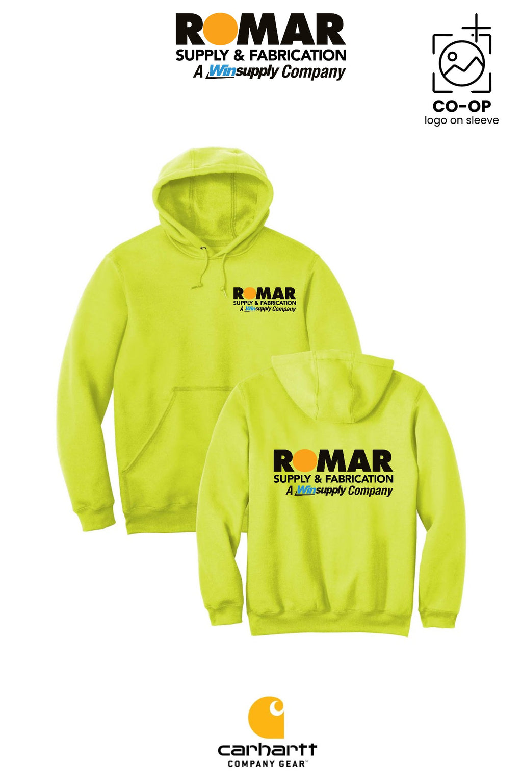 Carhartt® Midweight Hooded Sweatshirt - Romar Supply San Antonio