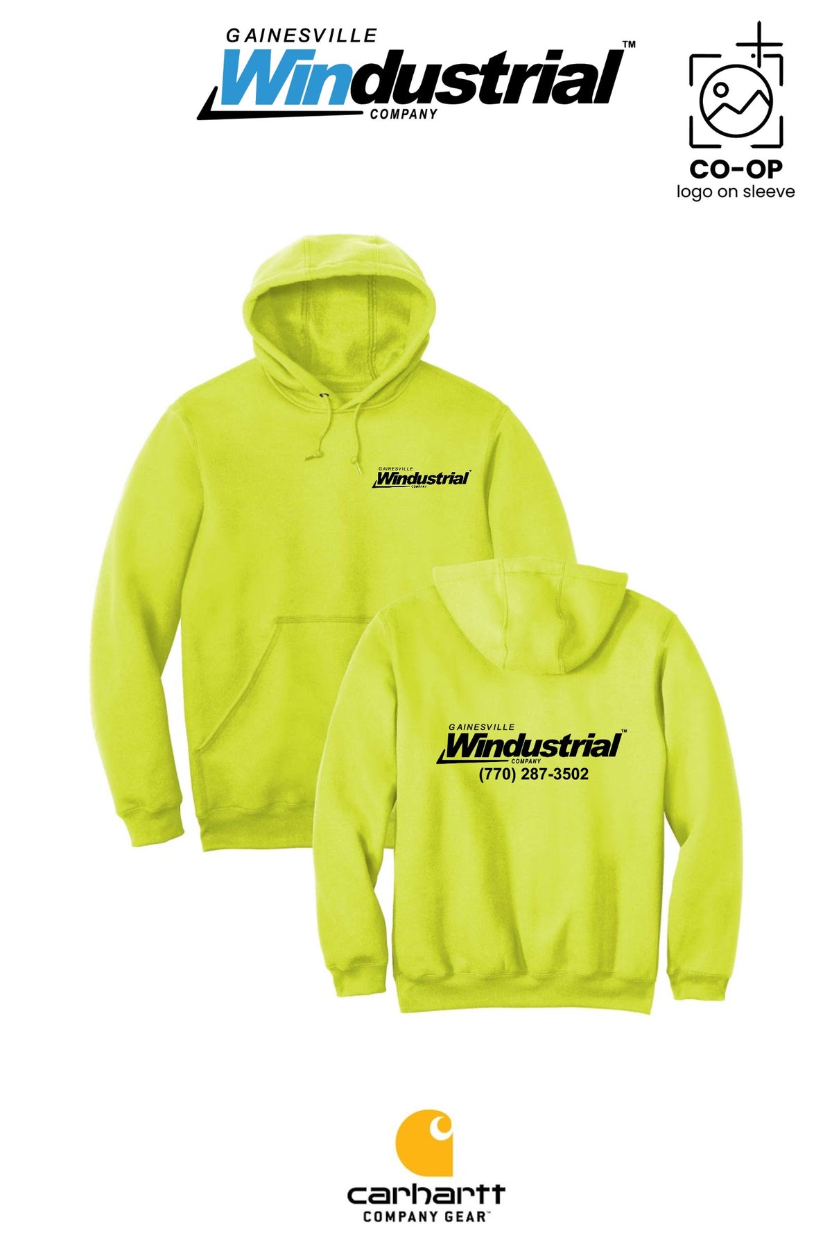 Carhartt® Midweight Hooded Sweatshirt - Gainesville Windustrial