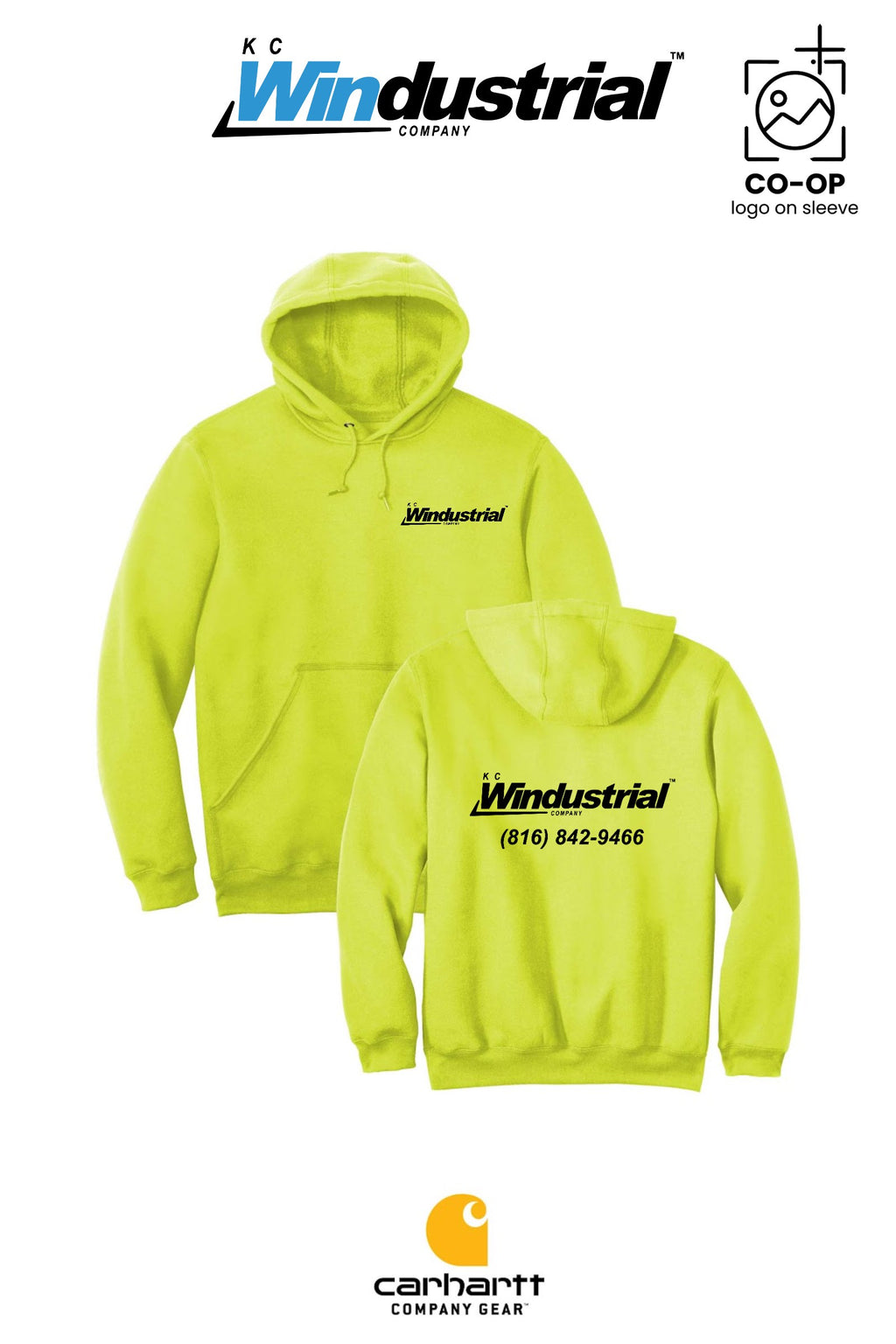 Carhartt® Midweight Hooded Sweatshirt - KC Windustrial