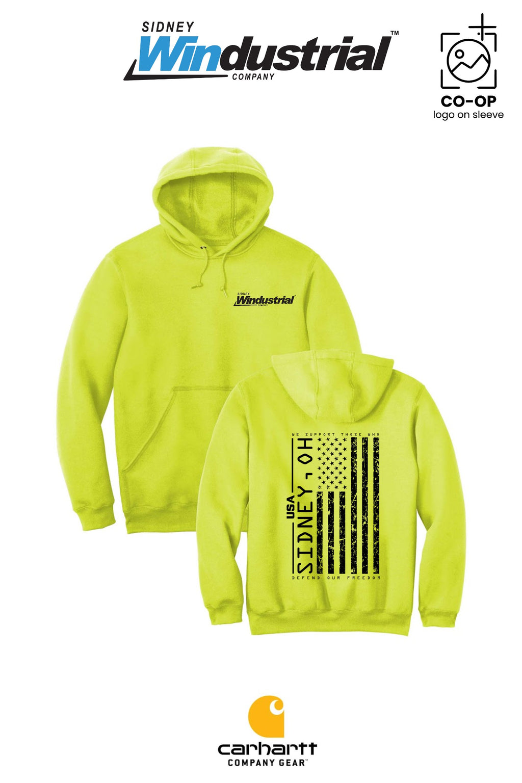 Carhartt® Midweight Hooded Sweatshirt - Sidney Windustrial