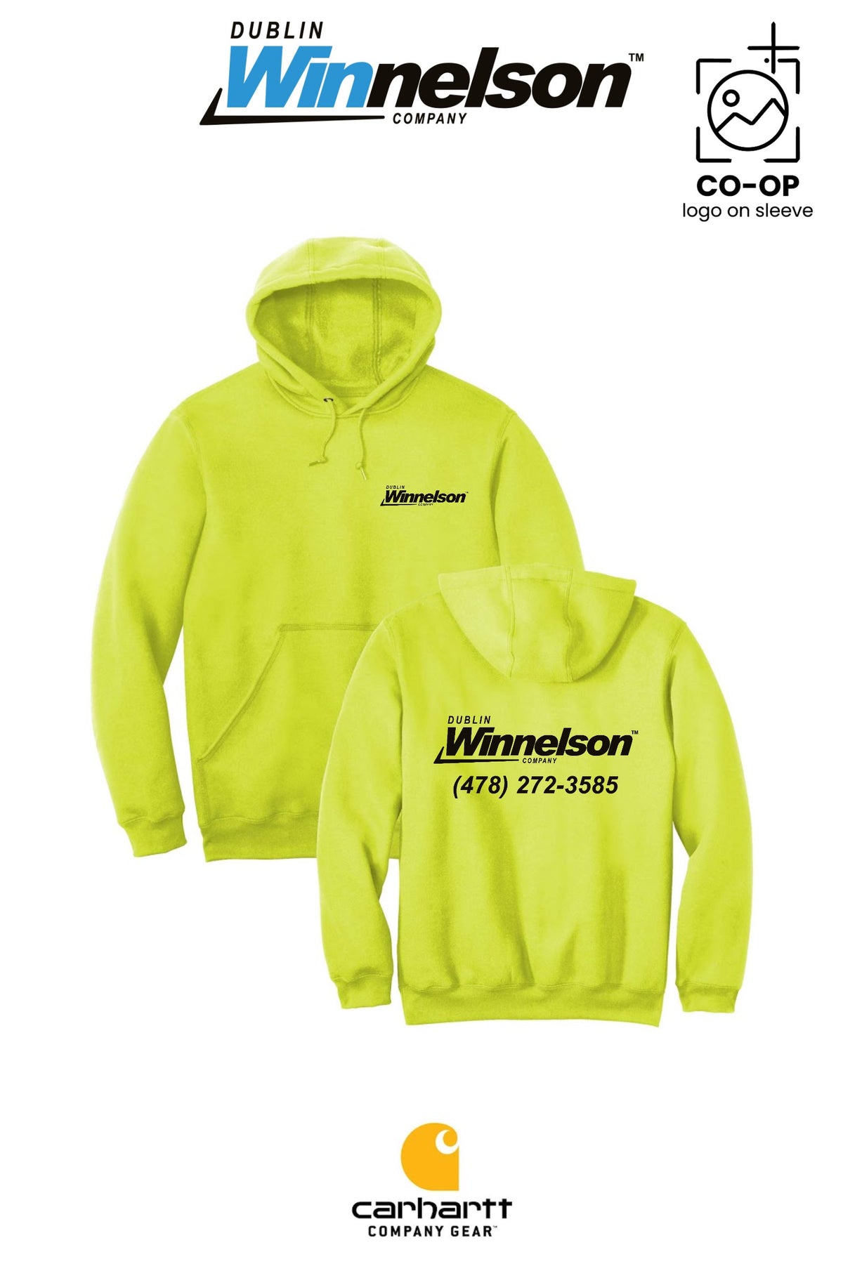 Carhartt® Midweight Hooded Sweatshirt - Dublin Winnelson