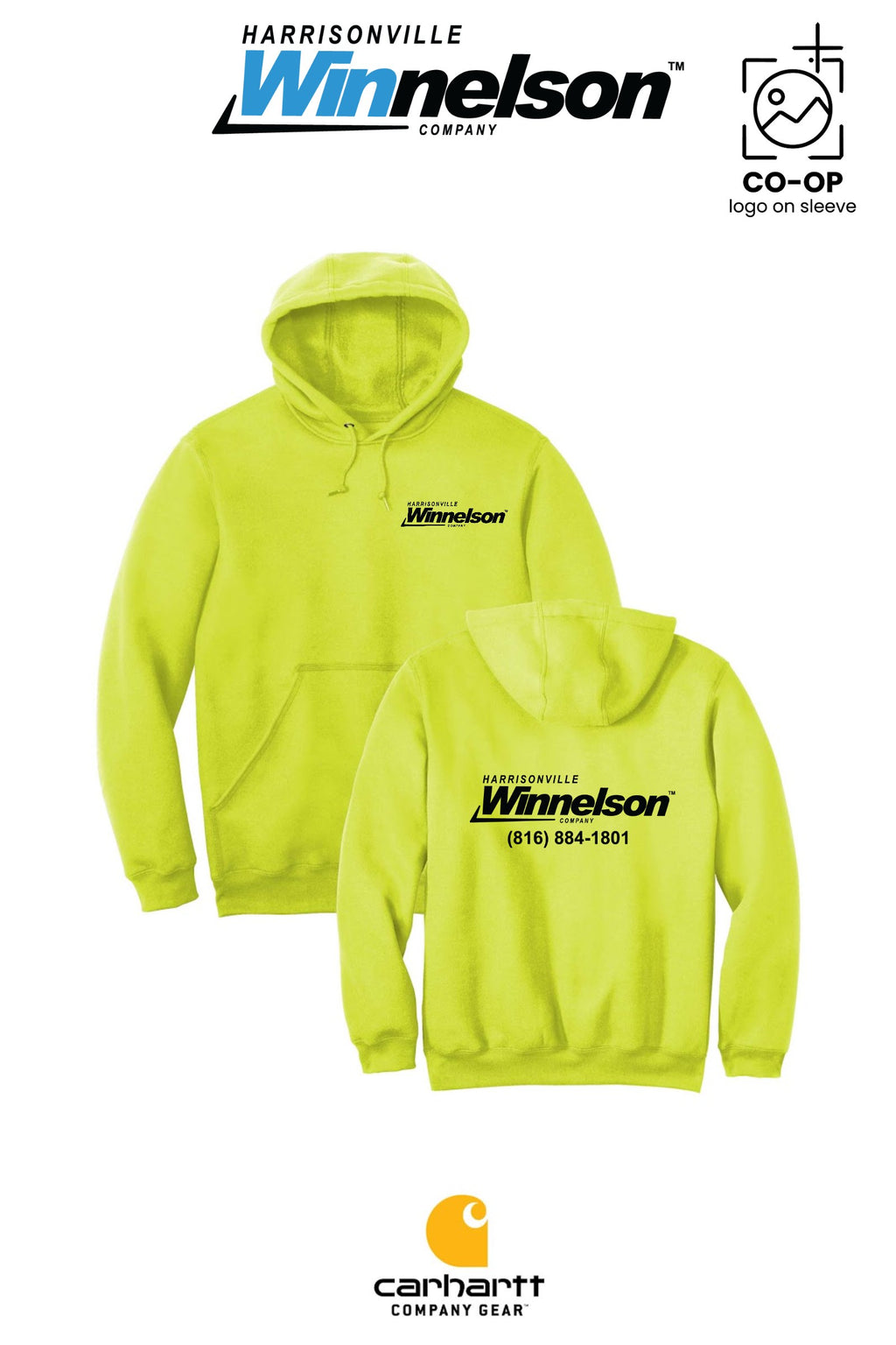Carhartt® Midweight Hooded Sweatshirt - Harrisonville Winnelson