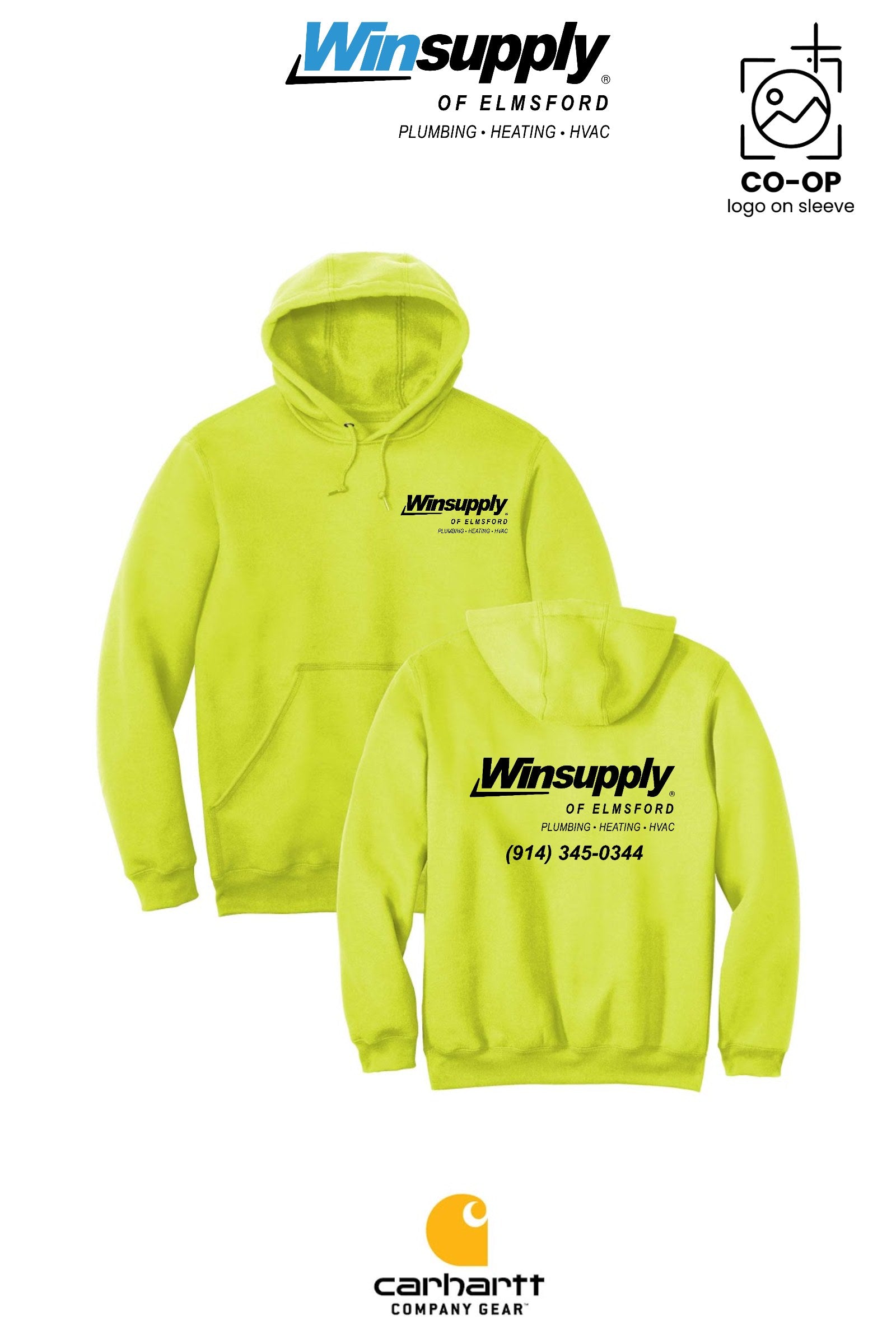 Carhartt® Midweight Hooded Sweatshirt - Winsupply of Elmsford