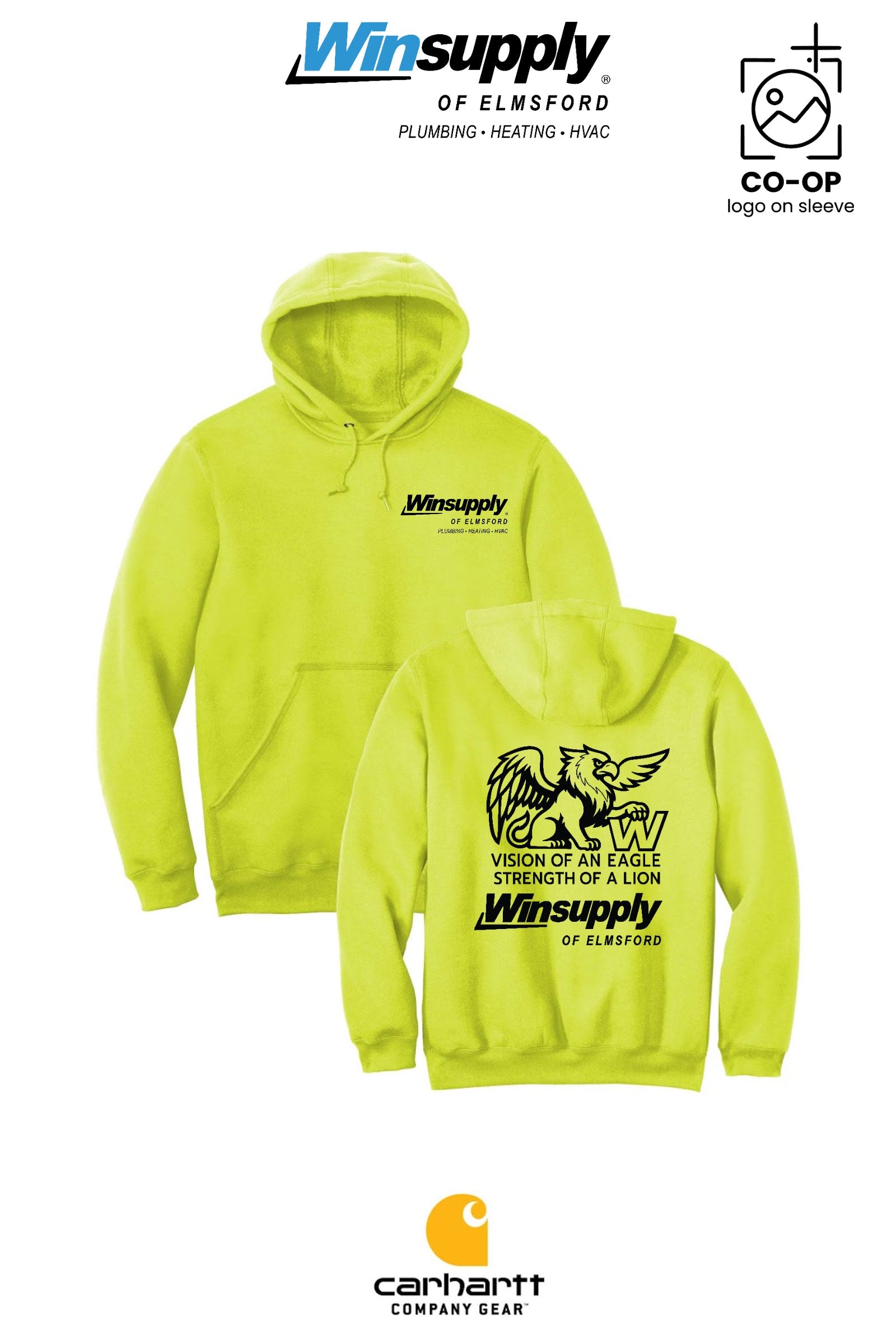 Carhartt® Midweight Hooded Sweatshirt - Winsupply of Elmsford