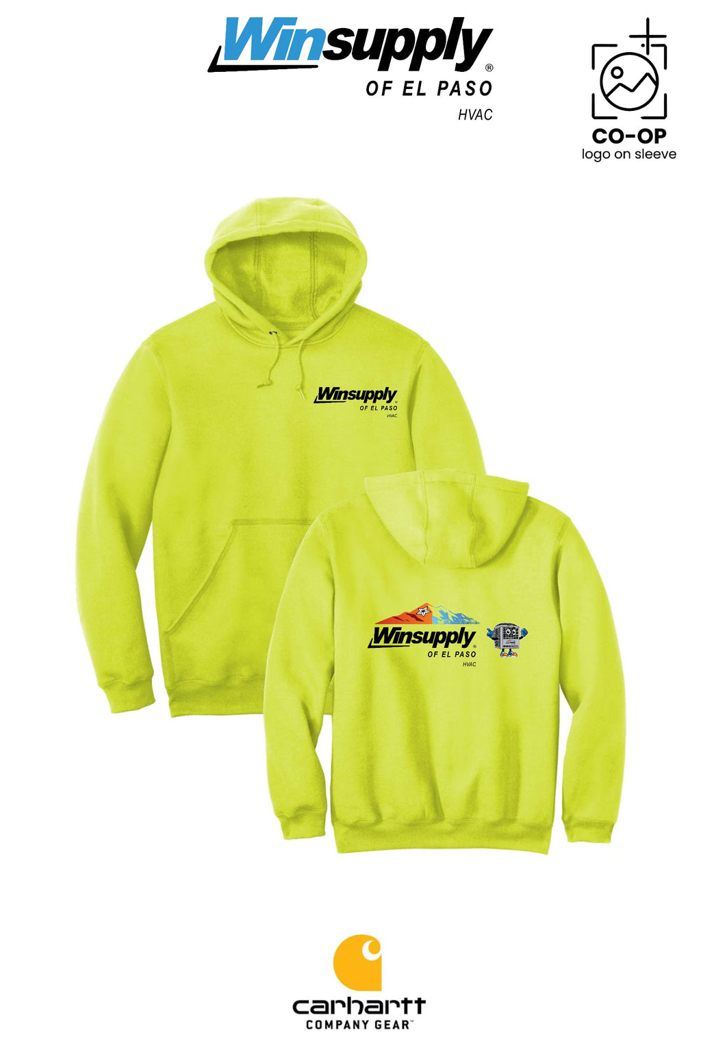 Carhartt® Midweight Hooded Sweatshirt - Winsupply of El Paso