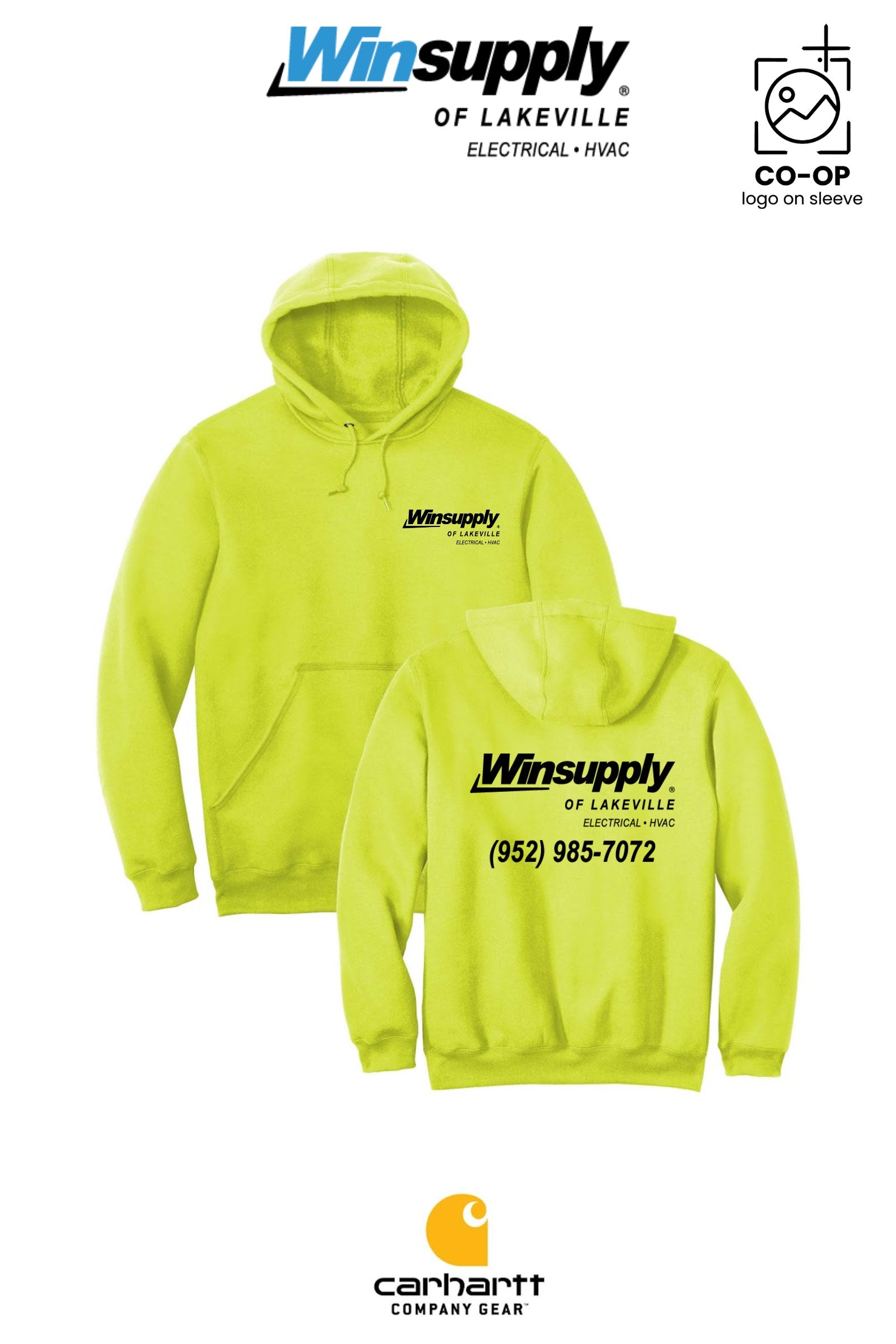 Carhartt® Midweight Hooded Sweatshirt - Winsupply of Lakeville