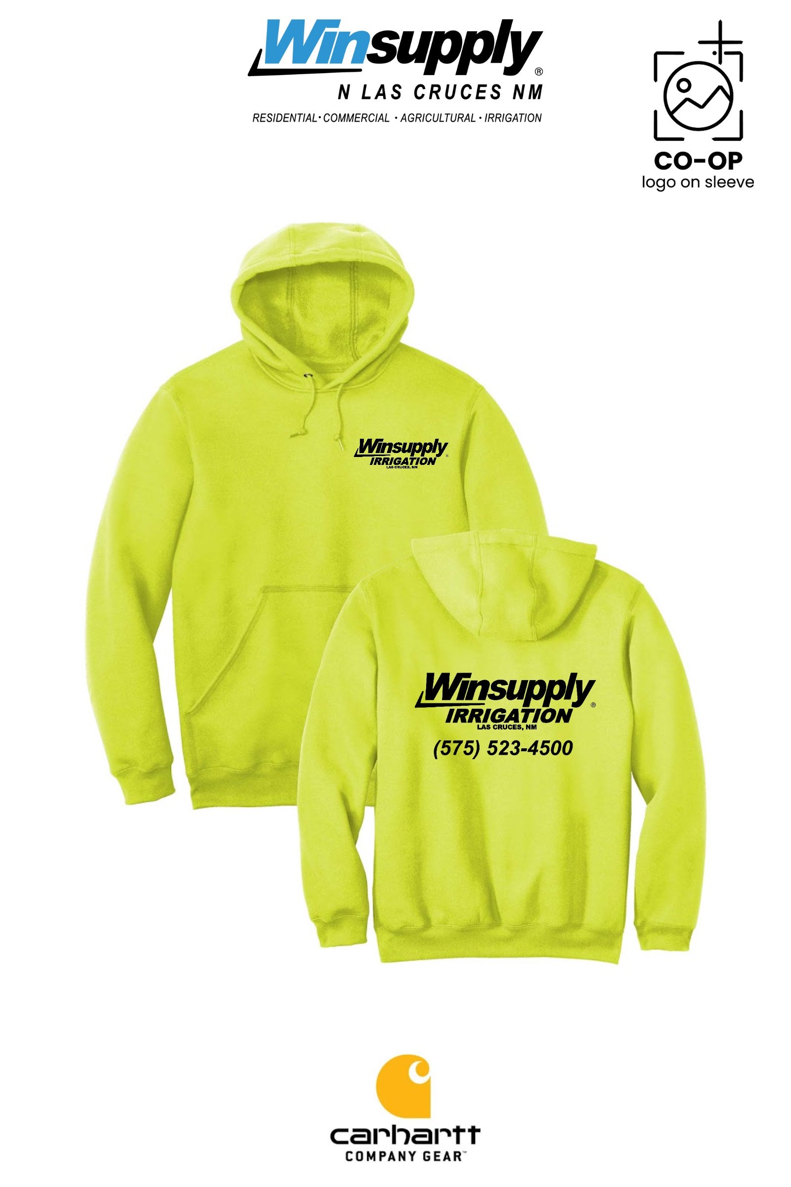 Carhartt® Midweight Hooded Sweatshirt - Winsupply N Las Cruces NM