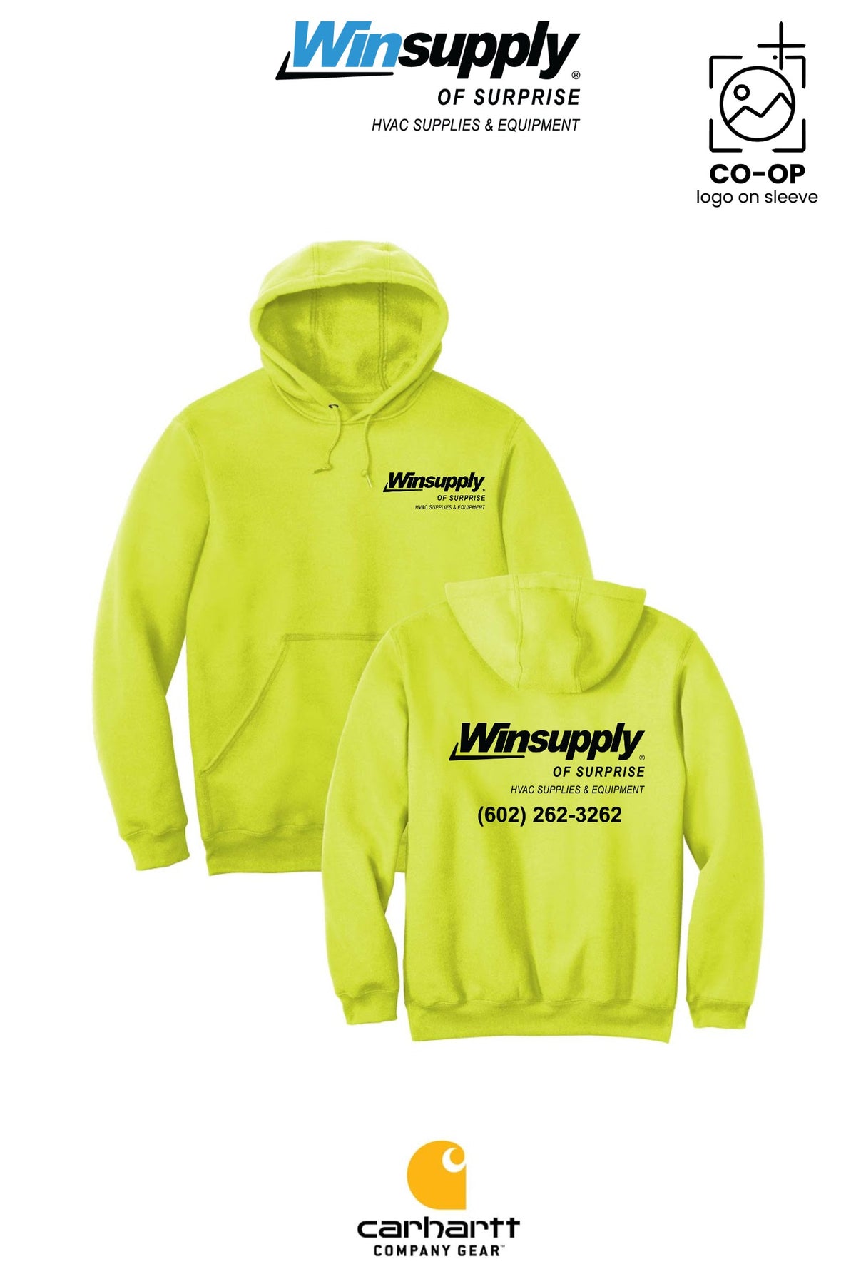 Carhartt® Midweight Hooded Sweatshirt - Winsupply of Surprise