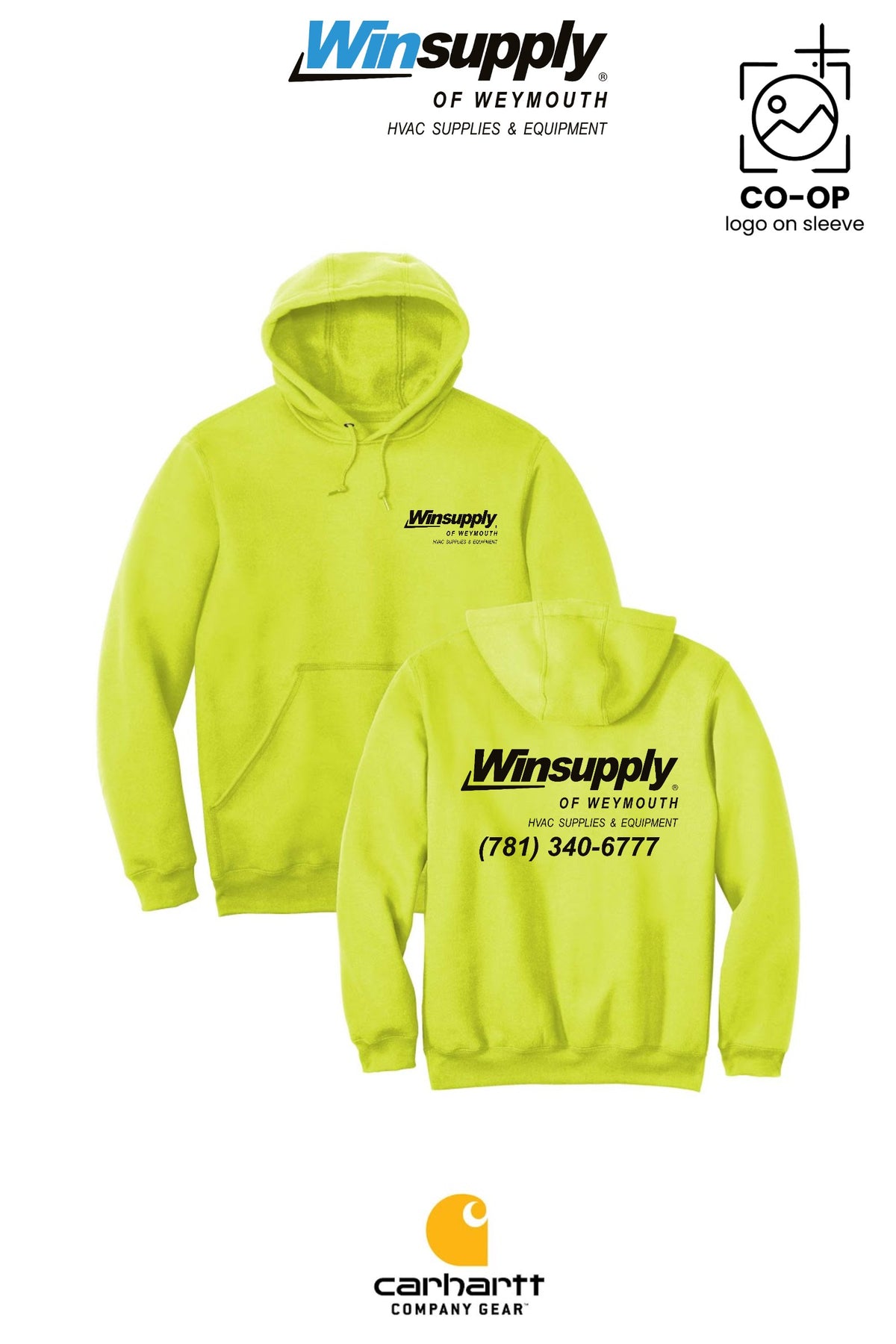 Carhartt® Midweight Hooded Sweatshirt - Winsupply of Weymouth