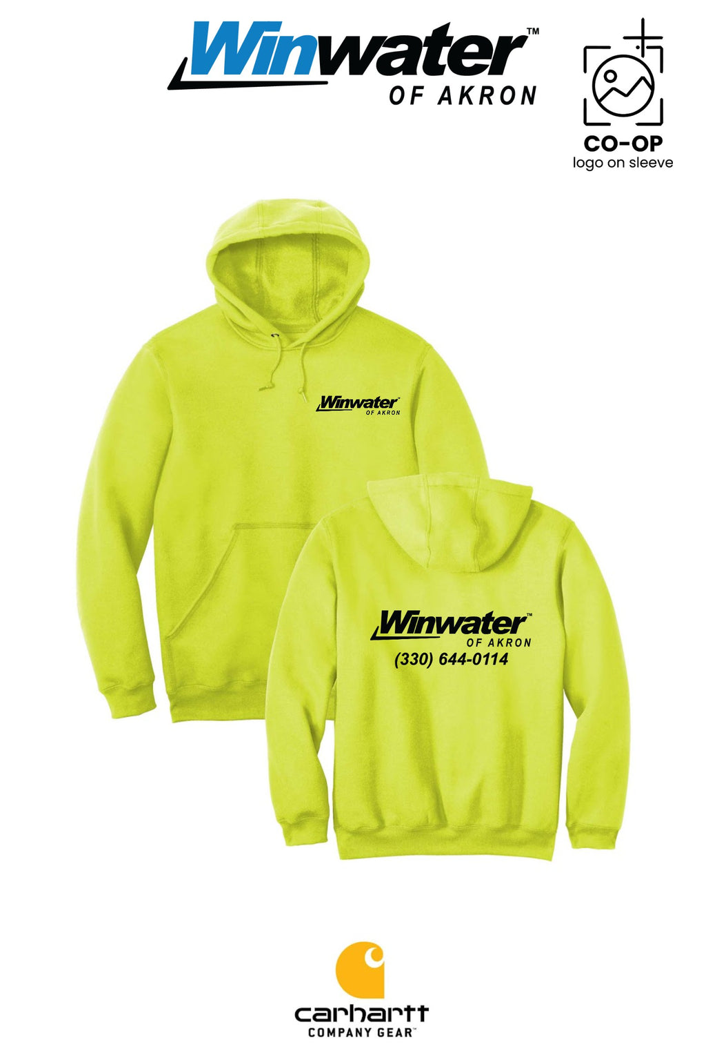 Carhartt® Midweight Hooded Sweatshirt - Winwater of Akron