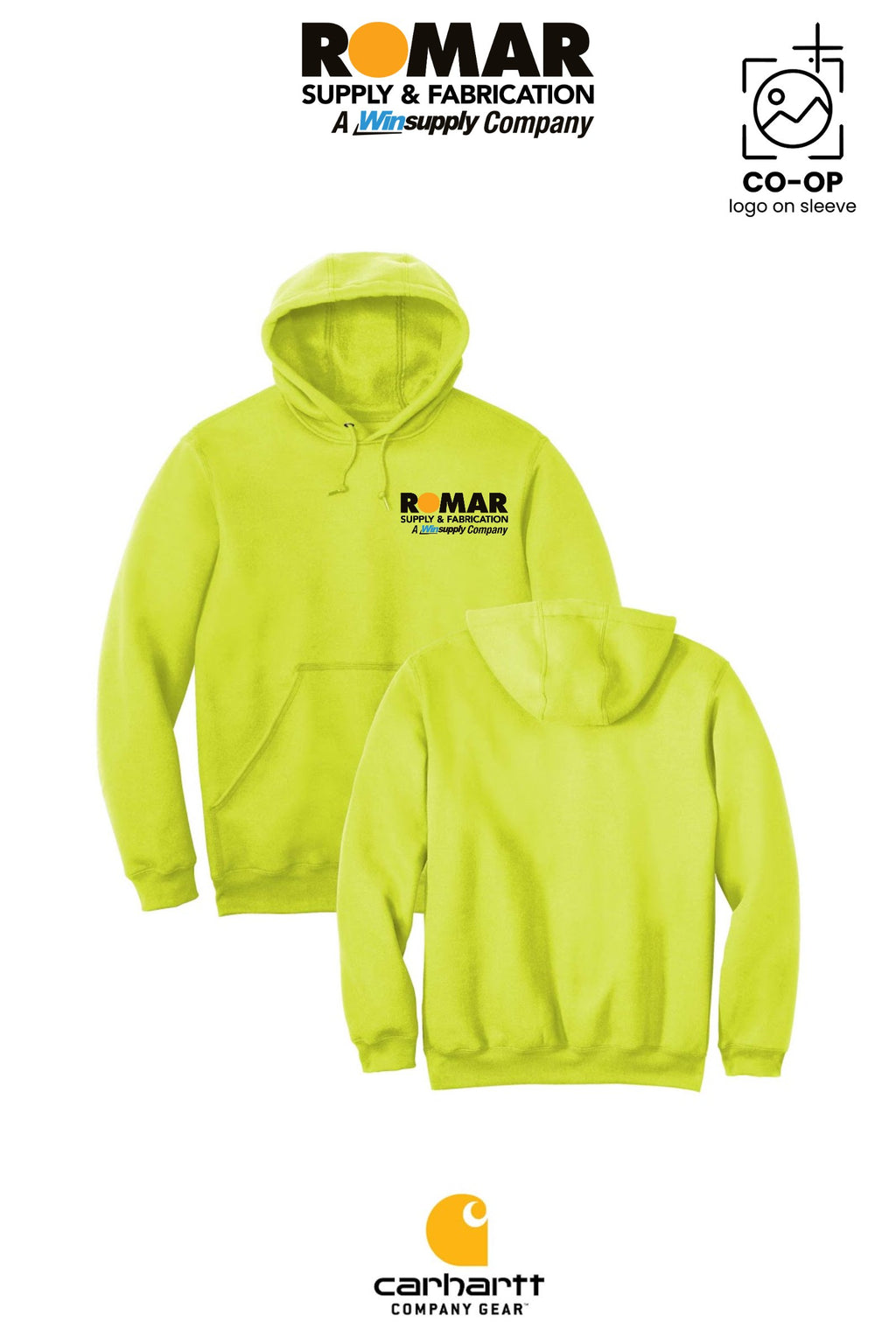 Carhartt® Midweight Hooded Sweatshirt - Romar Supply San Antonio