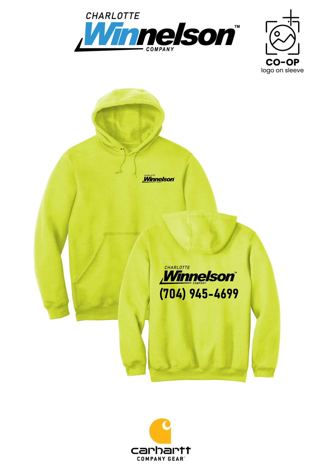 Carhartt® Midweight Hooded Sweatshirt - Charlotte Winnelson