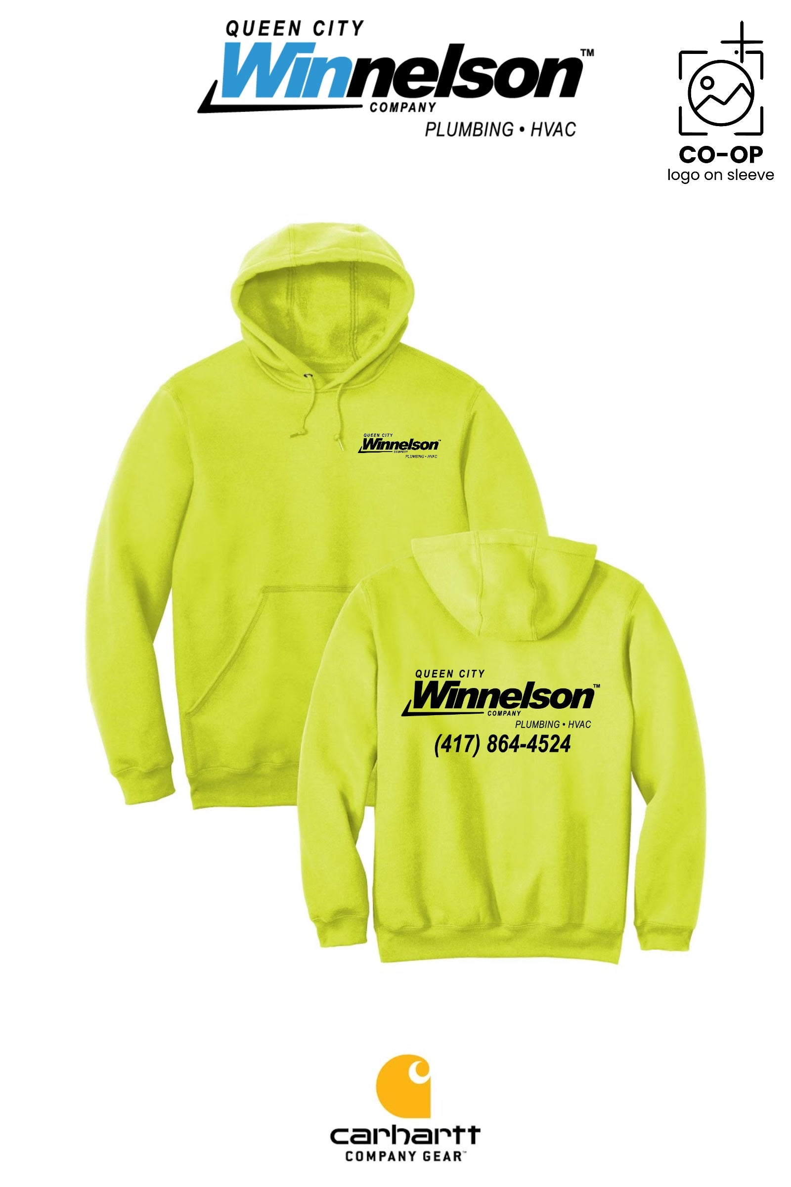 Carhartt® Midweight Hooded Sweatshirt - Queen City Winnelson