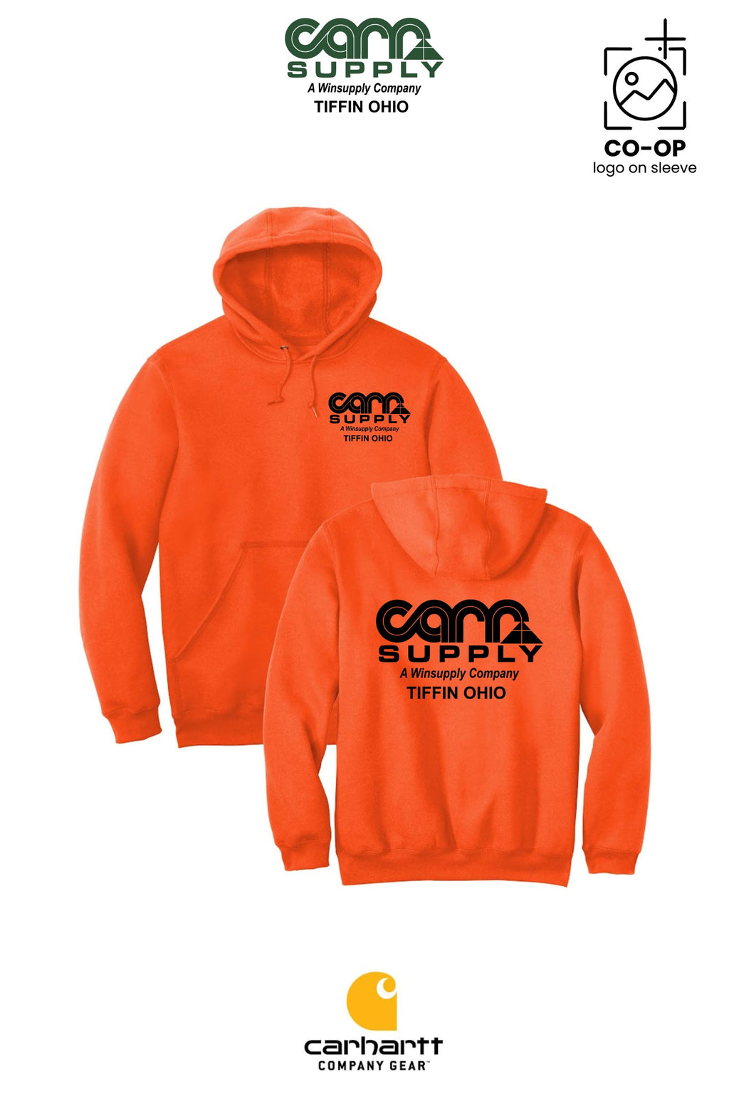 Carhartt® Midweight Hooded Sweatshirt - Carr Supply - Tiffin