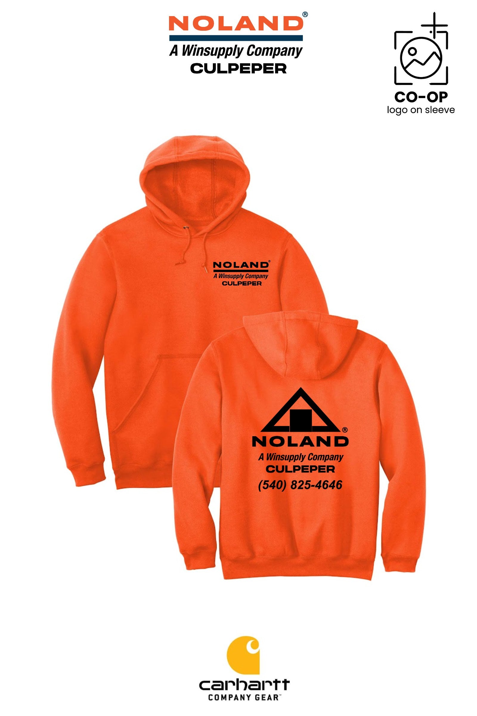 Carhartt® Midweight Hooded Sweatshirt - Culpeper Noland