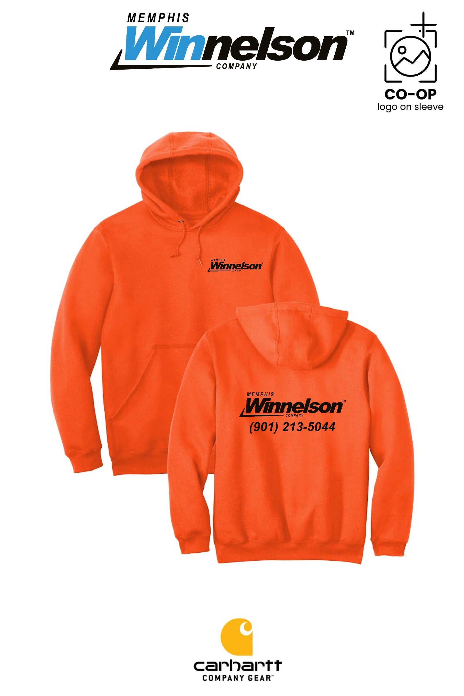 Carhartt® Midweight Hooded Sweatshirt - Memphis Winnelson