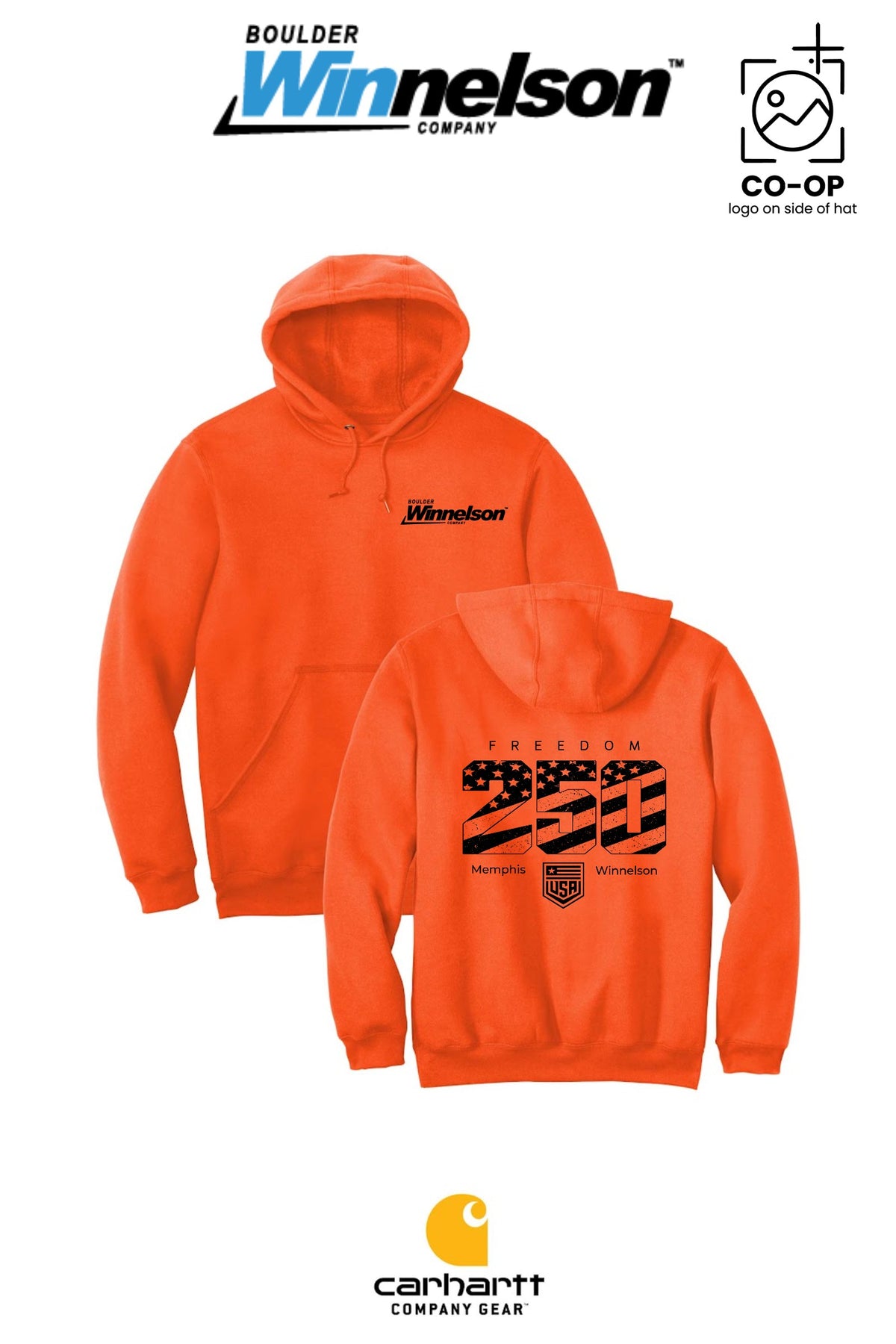 Carhartt® Midweight Hooded Sweatshirt - Memphis Winnelson