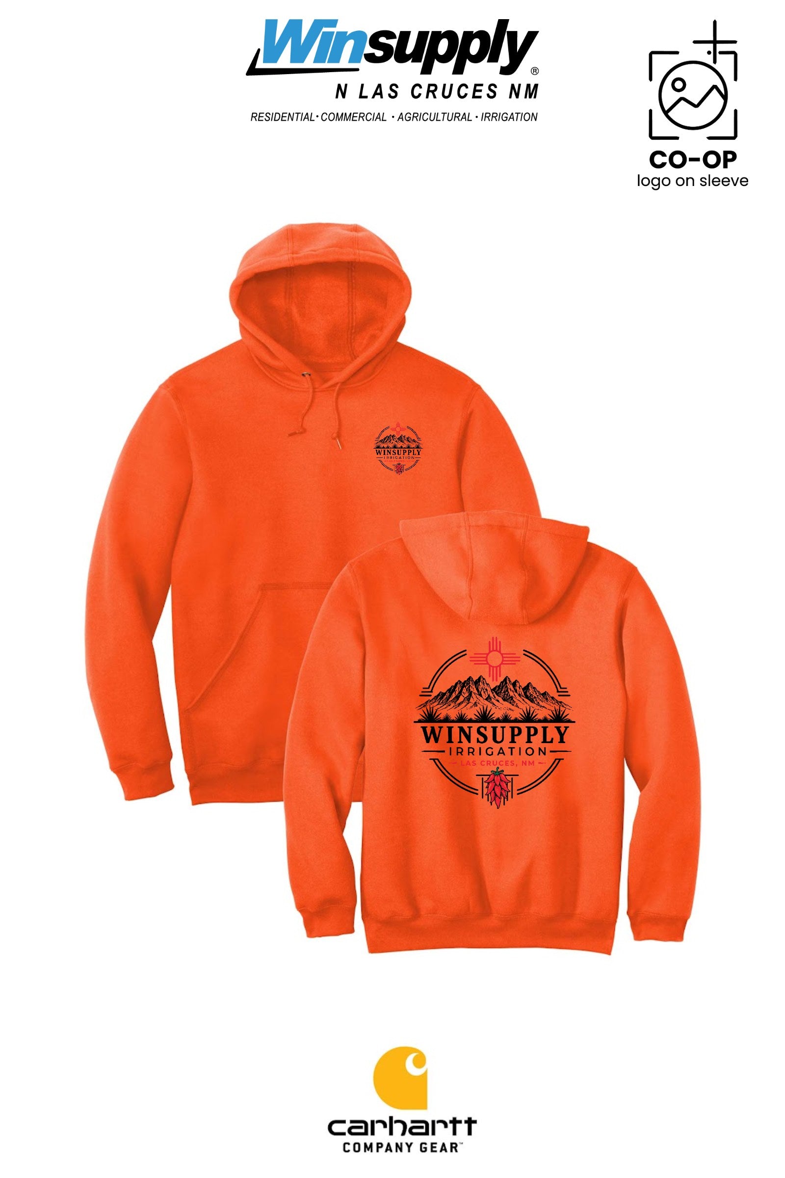 Carhartt® Midweight Hooded Sweatshirt - Winsupply N Las Cruces NM