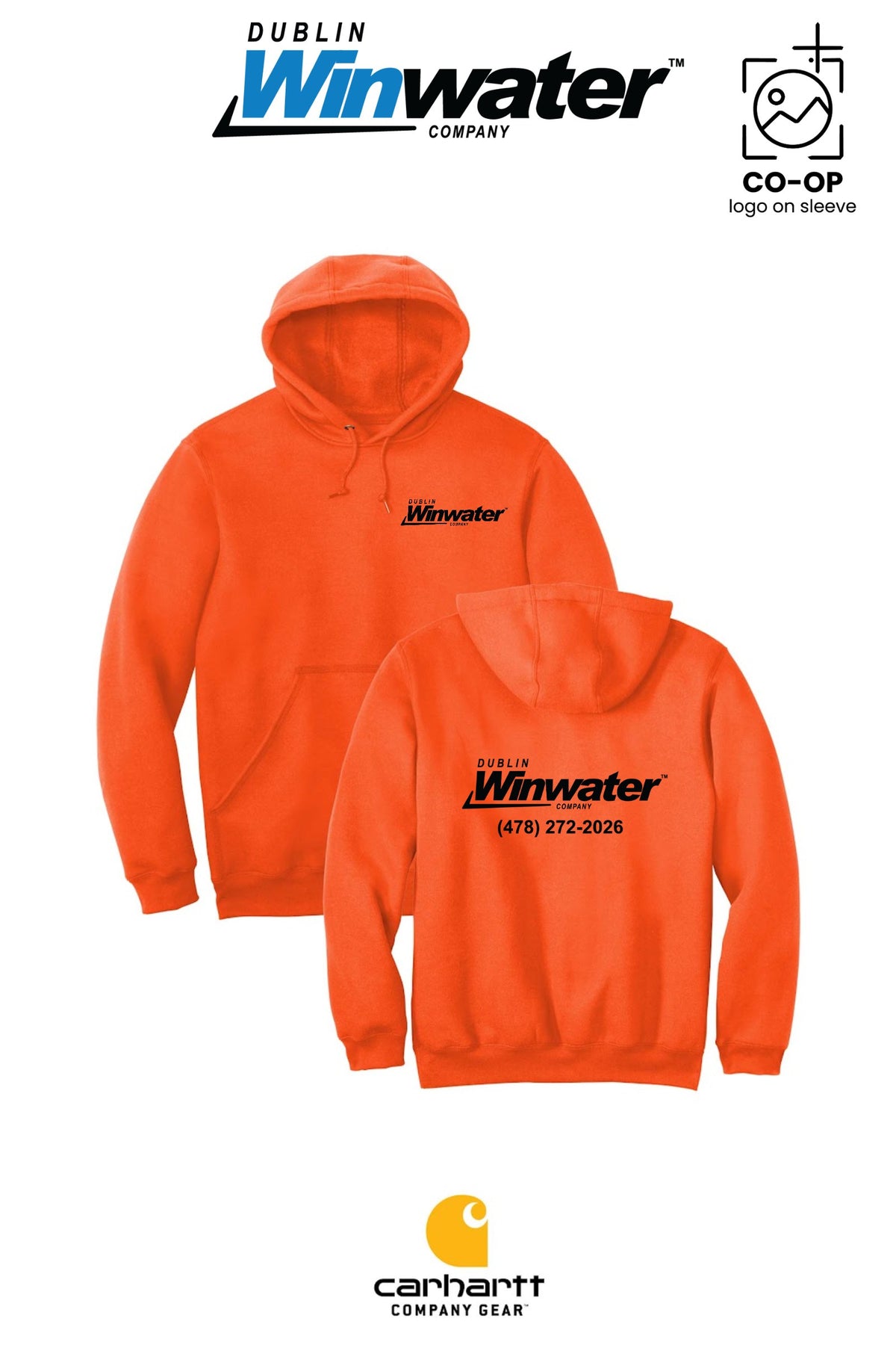 Carhartt® Midweight Hooded Sweatshirt - Dublin Winwater