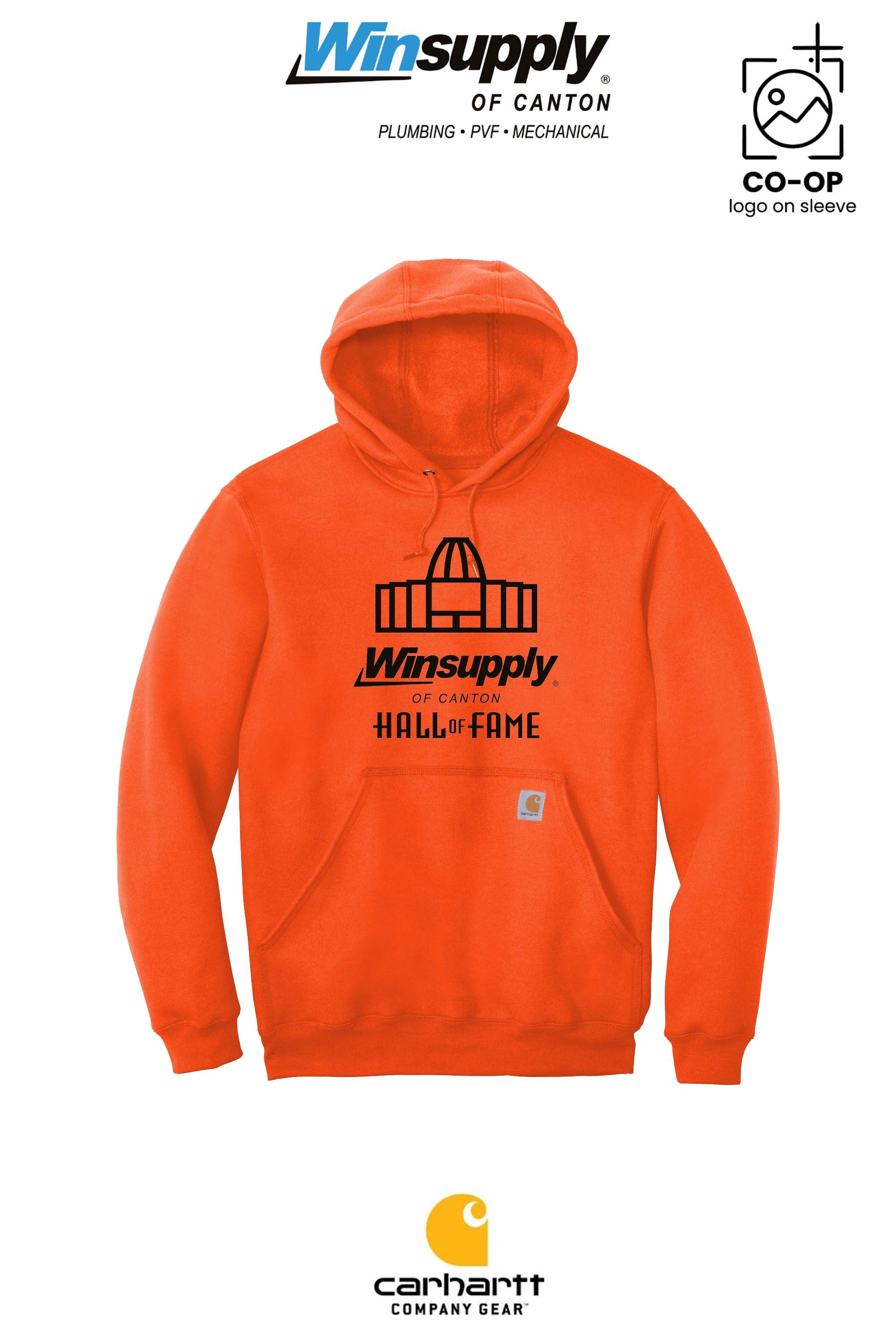 Carhartt® Midweight Hooded Sweatshirt - Winsupply of Canton