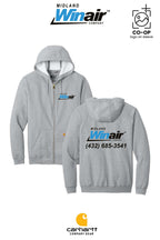 Carhartt® Midweight Hooded Zip-Front Sweatshirt - Midland Winair