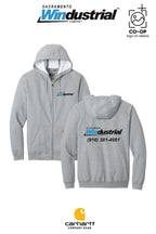 Carhartt® Midweight Hooded Zip-Front Sweatshirt - Sacramento Windustrial