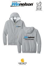 Carhartt® Midweight Hooded Zip-Front Sweatshirt - Carrollton Winnelson