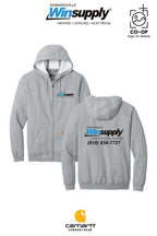 Carhartt® Midweight Hooded Zip-Front Sweatshirt - Edwardsville Winsupply