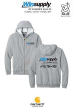 Carhartt® Midweight Hooded Zip-Front Sweatshirt - Winsupply of Pioneer Valley
