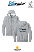 Carhartt® Midweight Hooded Zip-Front Sweatshirt - Quad Cities Winwater