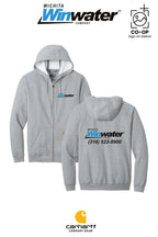 Carhartt® Midweight Hooded Zip-Front Sweatshirt - Wichita Winwater