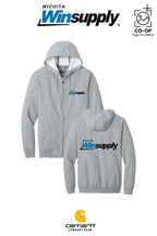 Carhartt® Midweight Hooded Zip-Front Sweatshirt - Wichita Winsupply