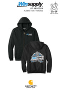 Carhartt® Midweight Hooded Zip-Front Sweatshirt - Winsupply of Absecon