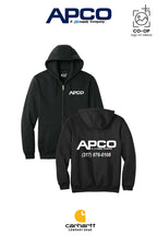 Carhartt® Midweight Hooded Zip-Front Sweatshirt - APCO Supply - Indianapolis