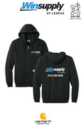 Carhartt® Midweight Hooded Zip-Front Sweatshirt - Winsupply of Lenexa